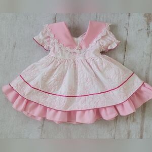 baby pink boutique dress